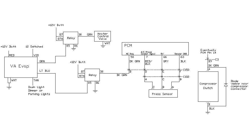 42 Ac Trinary Switch Wiring Diagram - Wiring Diagram Harness Info